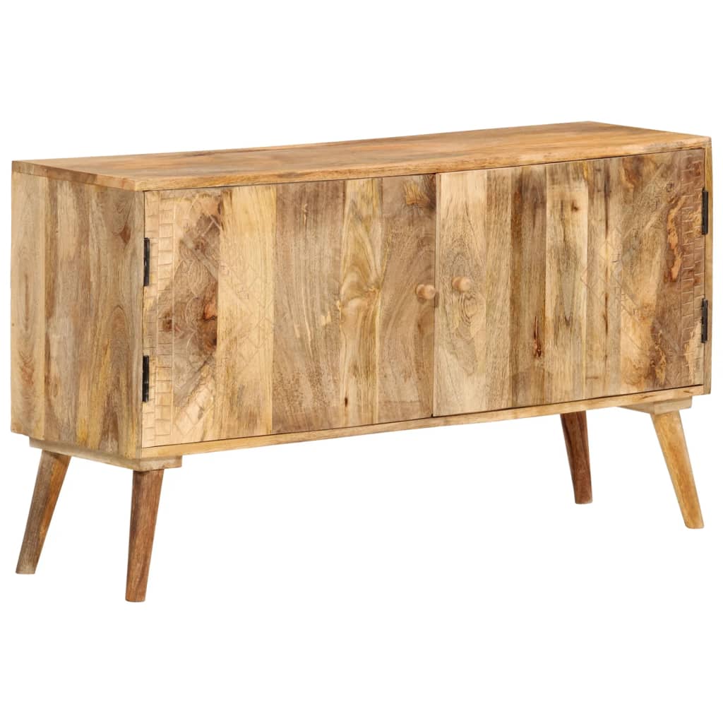 Sideboard mango solid wood 110x30x60 cm