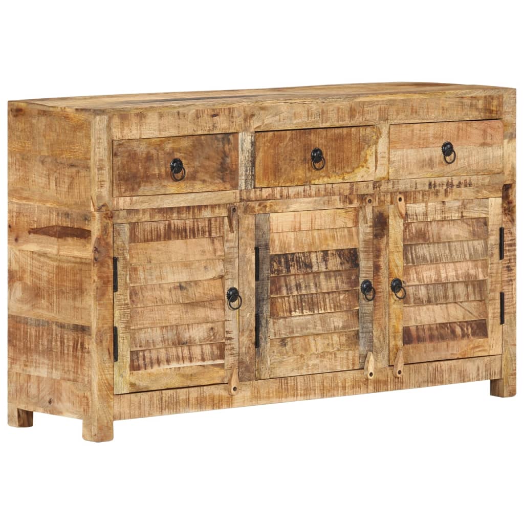 Sideboard 110x30x65 cm solid mango wood