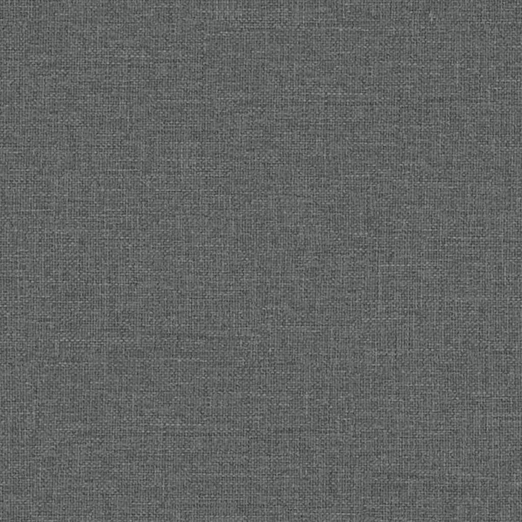 Ohrensessel mit Liegefunktion Elektrisch Dunkelgrau Stoff