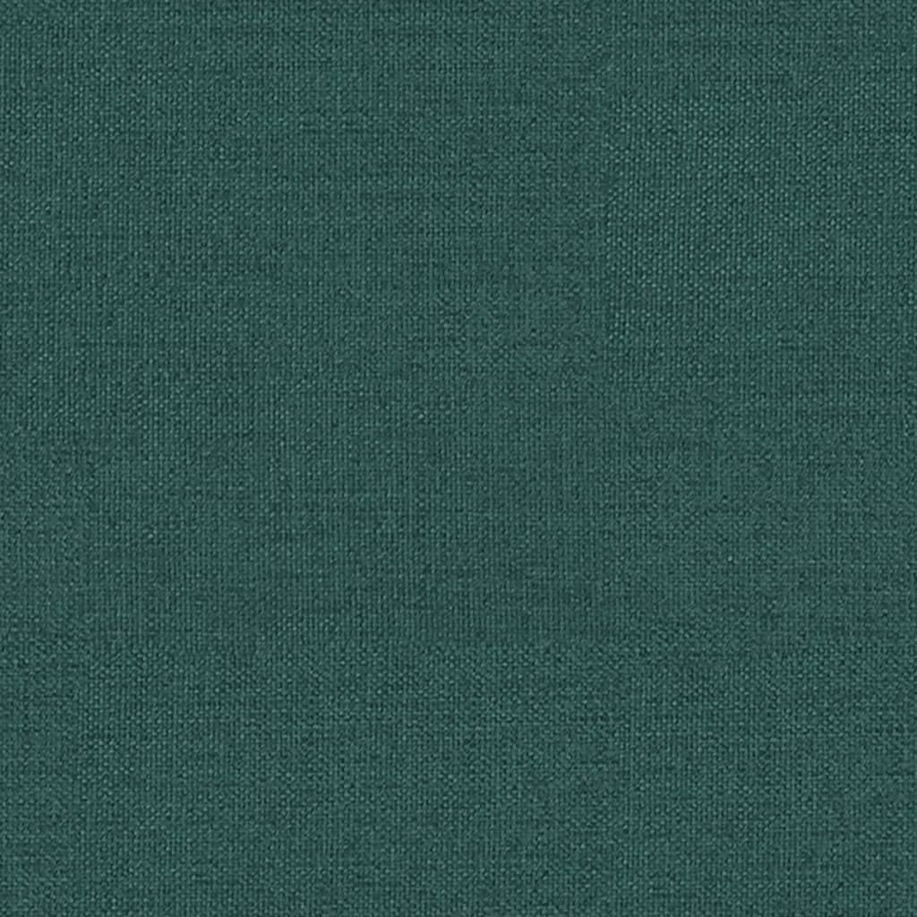 Ohrensessel mit Liegefunktion Elektrisch Dunkelgrün Stoff