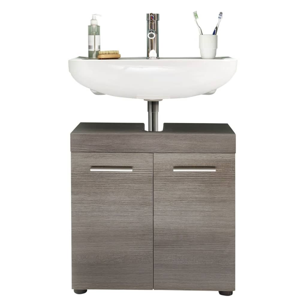 Trendteam vodilica donjeg ormarića za umivaonik Smoke Silver