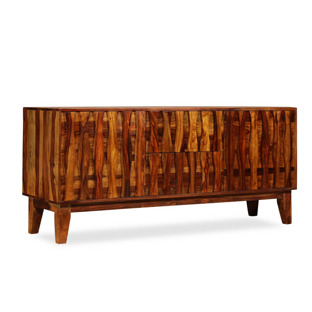 Sideboard solid wood rosewood 160x45x70 cm