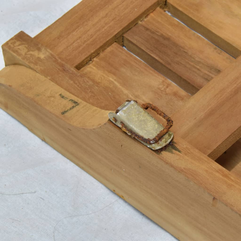 B-zaliha 7 komada. Vrtna blagovaonska grupa od punog tikovine