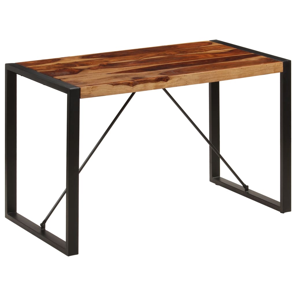 Dining table 120 x 60 x 76 cm solid wood