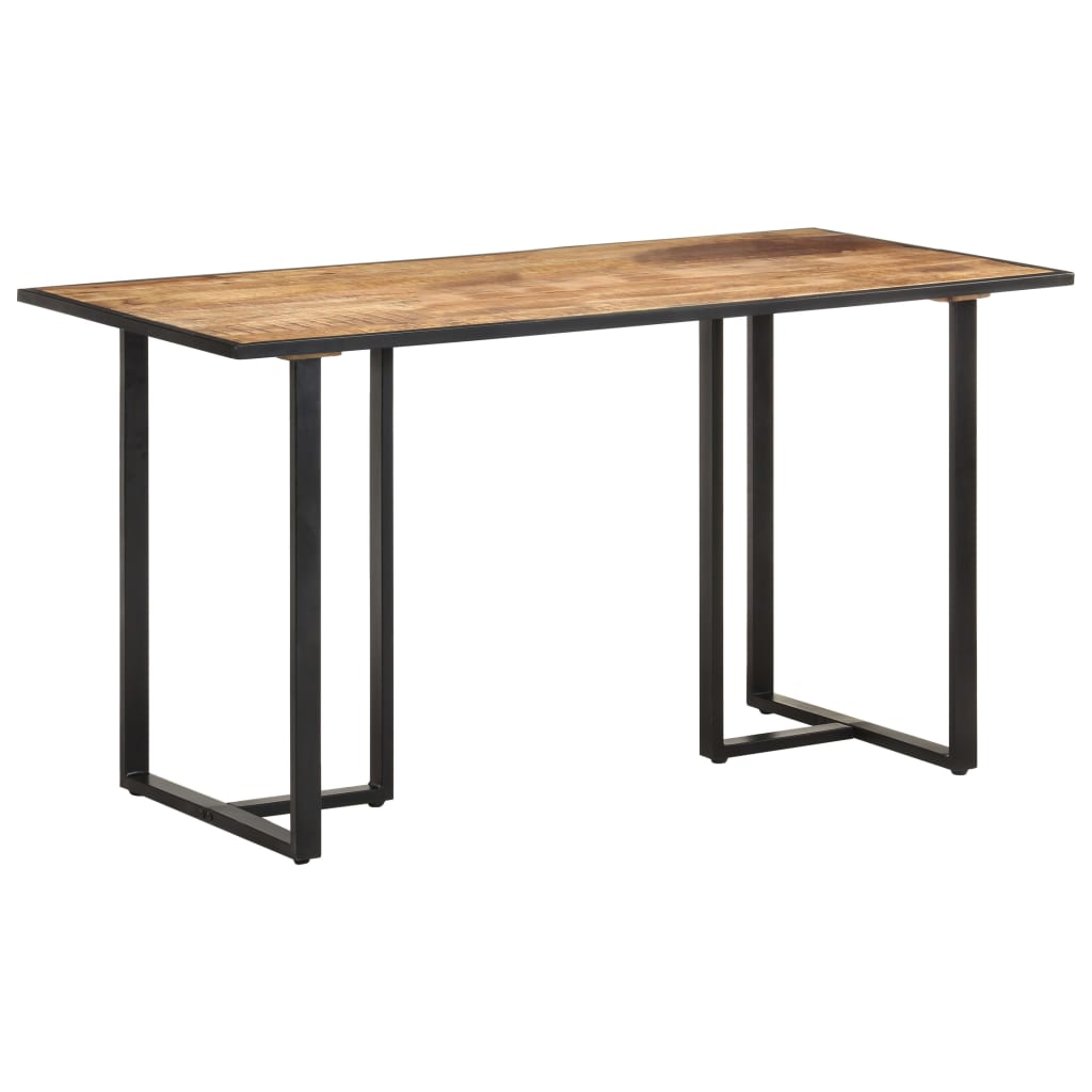 Dining table 140 cm rough mango wood