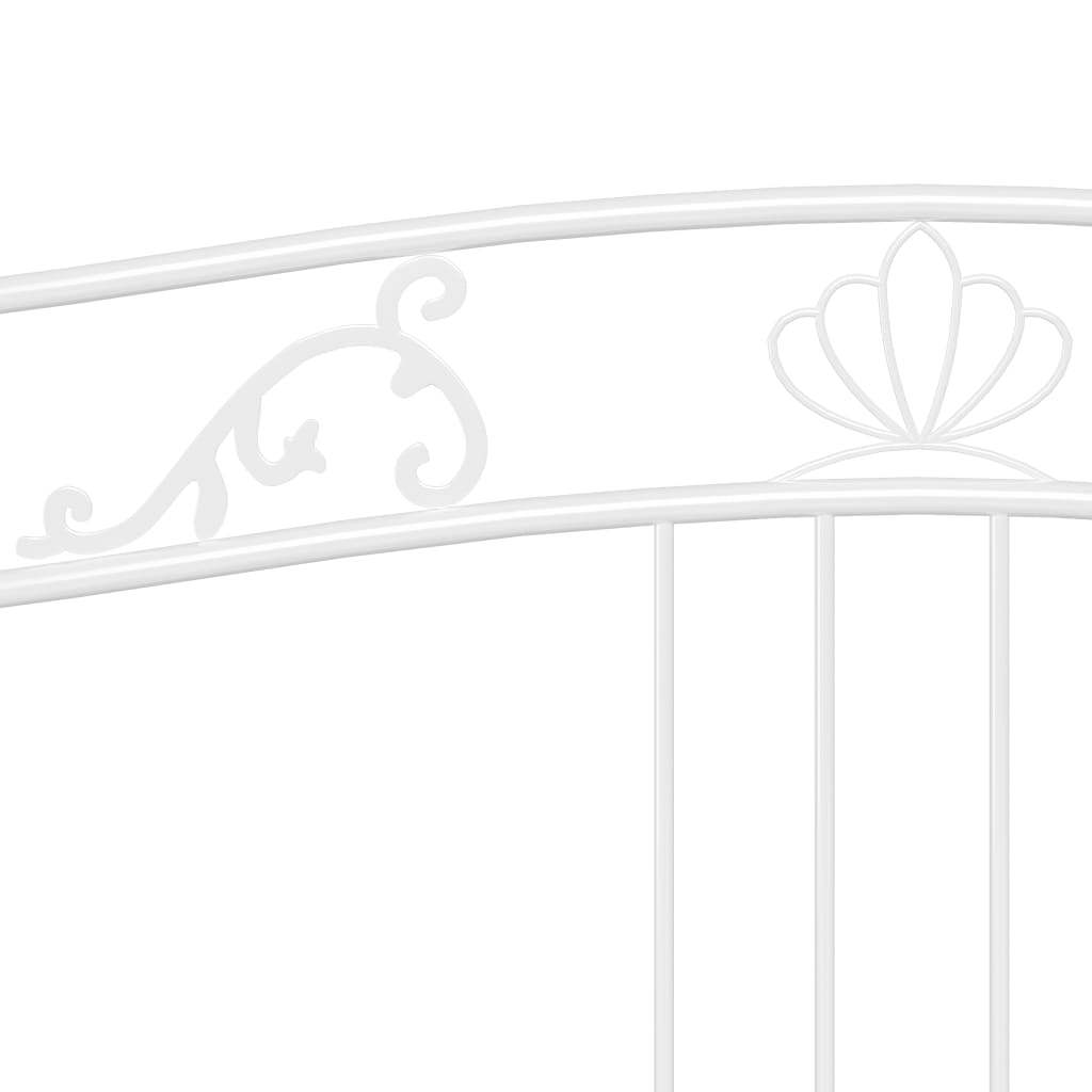 Okvir sofe na razvlačenje bijeli metal 90x200 cm