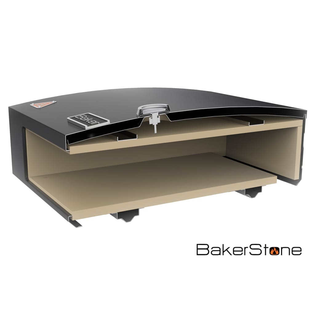 BakerStone Pizzaofen-Box-Set Schwarz