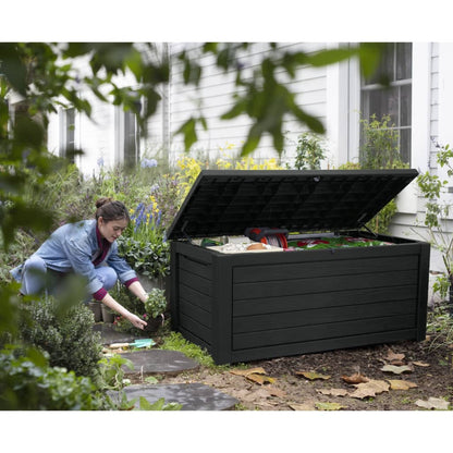 Keter Gartentruhe Northwood 630 L Graphitgrau