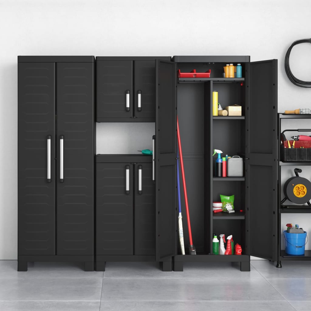 Keter Lagerschrank Detroit Hoch Schwarz