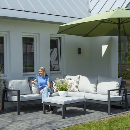 Madison Garten-Lounge-Set-Abdeckung 270x270x70 cm Grau