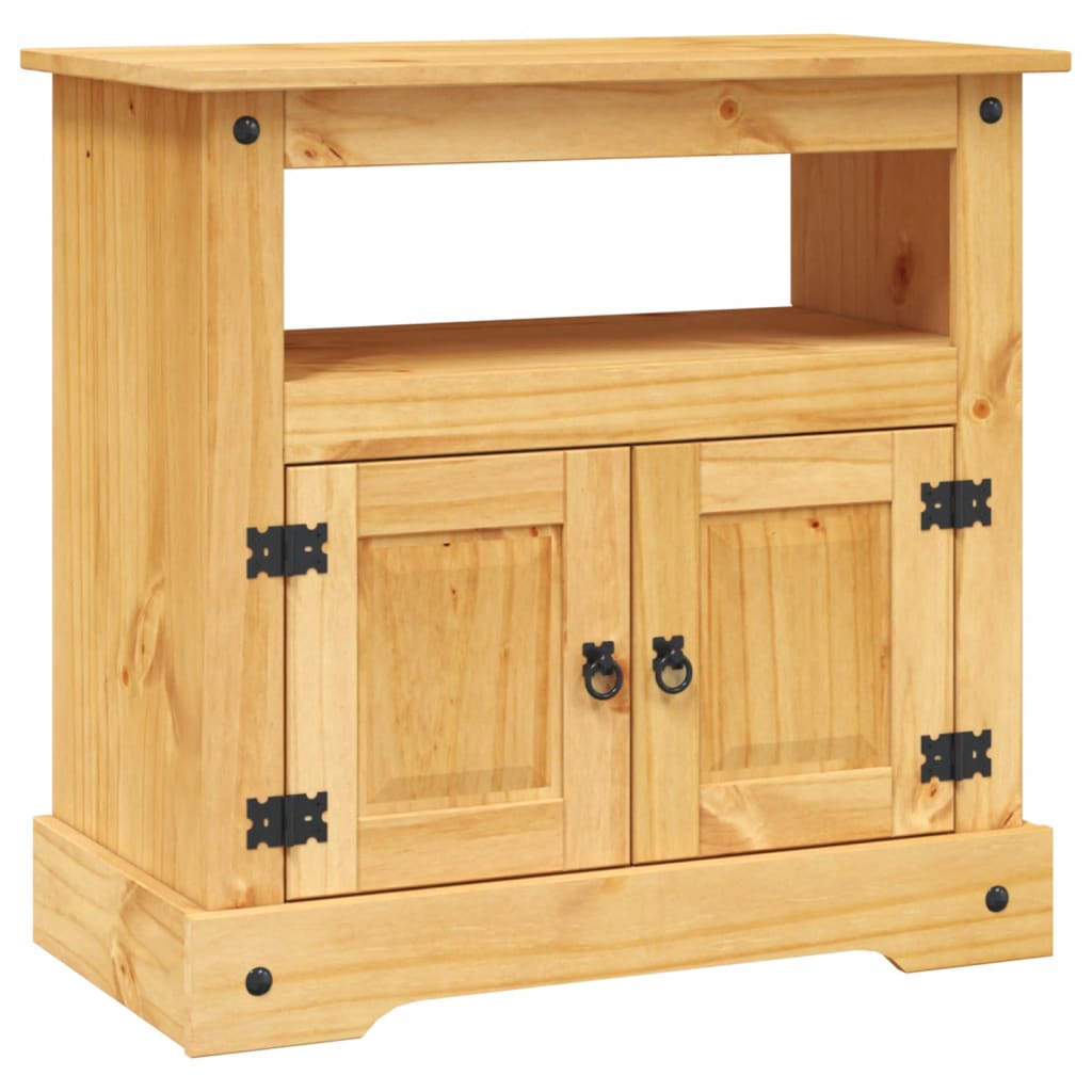 TV-Schrank im Mexiko-Stil Kiefer Massiv Corona 80 x 43 x 78 cm