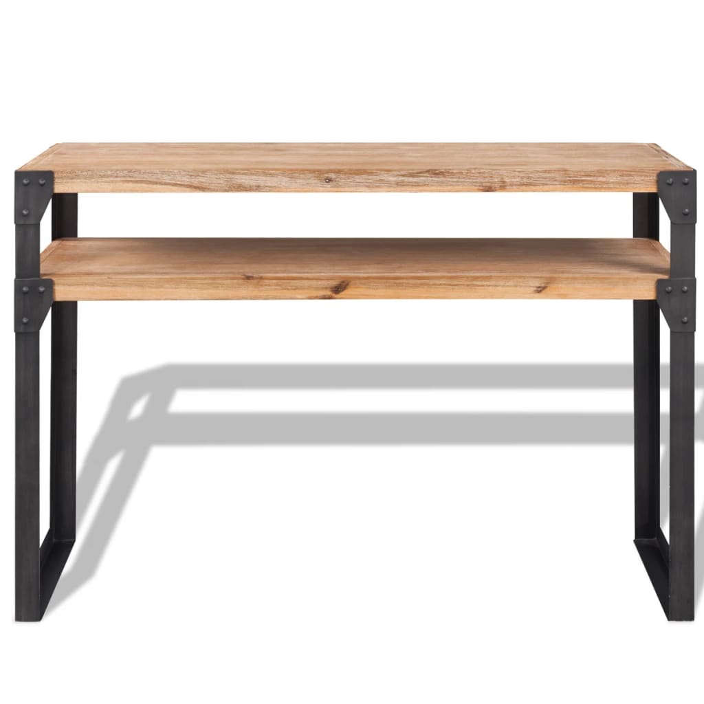 Console table solid acacia wood 120x40x85 cm