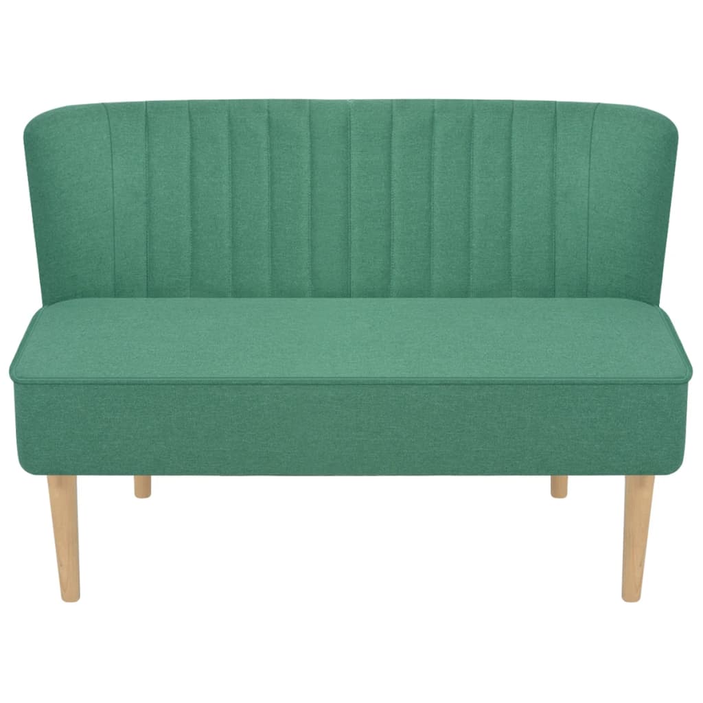 Sofa Stoff 117 x 55,5 x 77 cm Grün