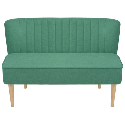 Sofa Stoff 117 x 55,5 x 77 cm Grün