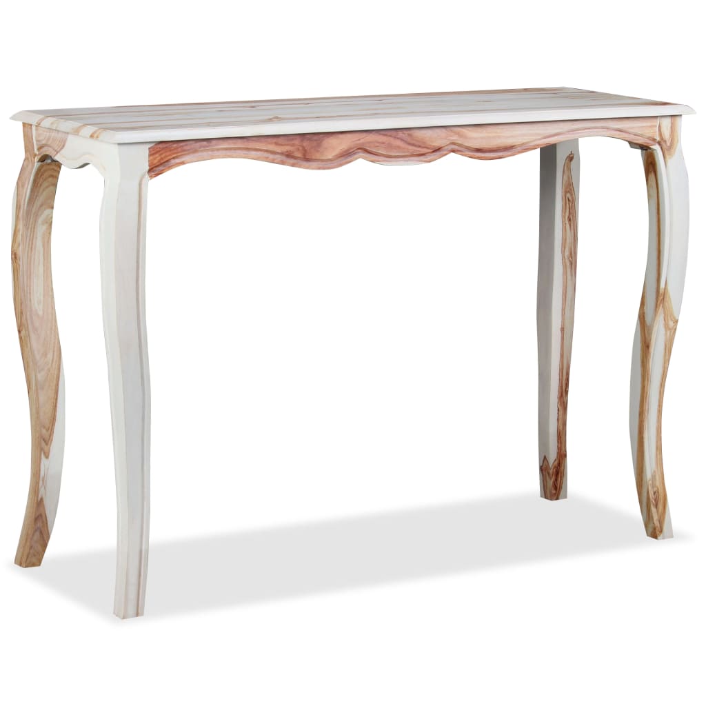 Console table solid wood 110 x 40 x 76 cm