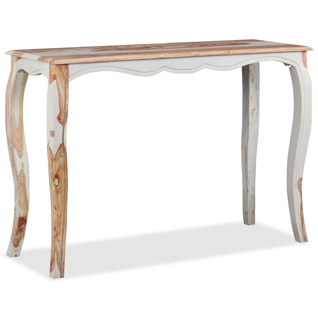 Console table solid wood 110 x 40 x 76 cm