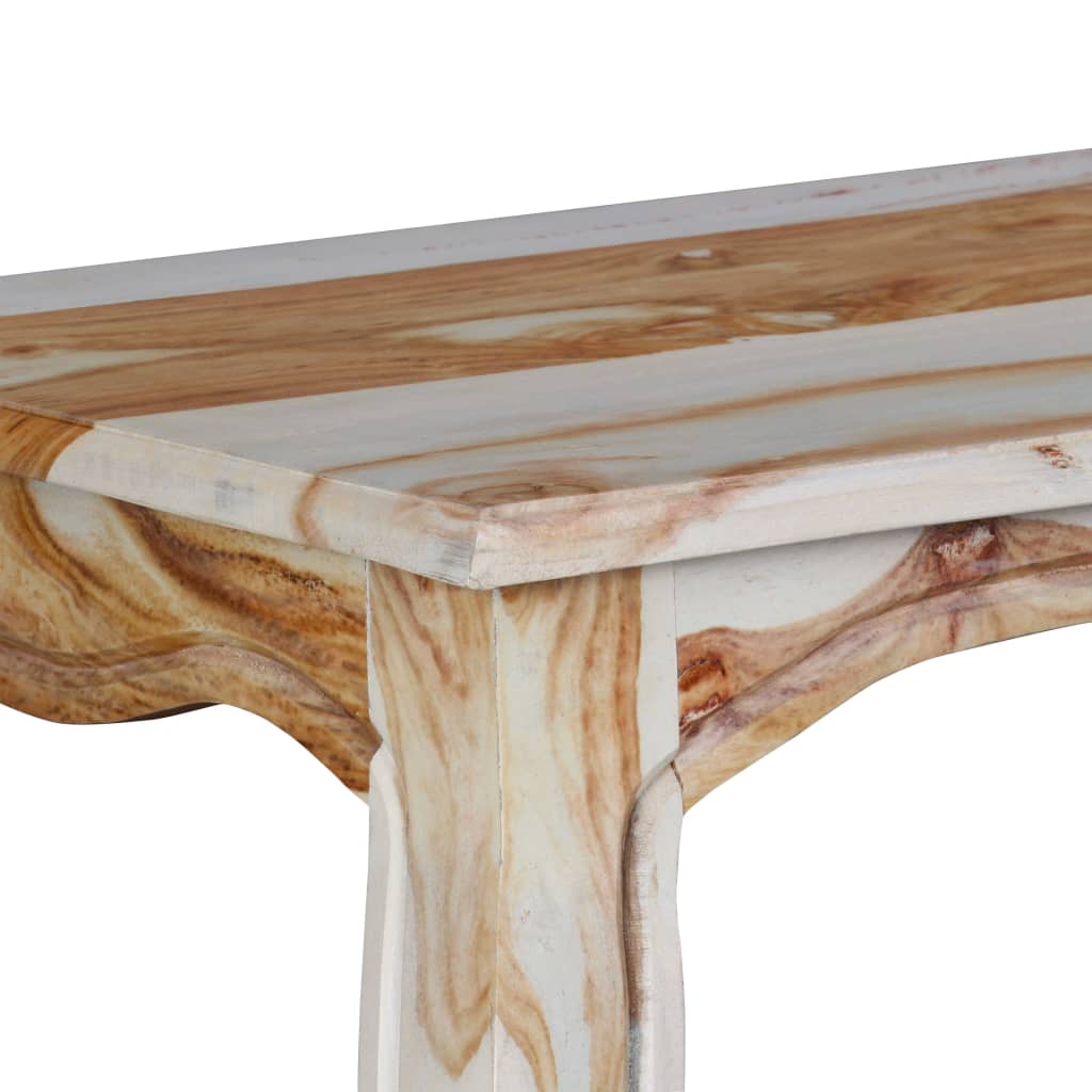 Console table solid wood 110 x 40 x 76 cm