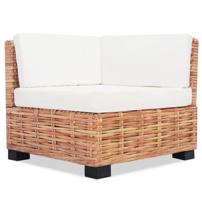 Sofa set 27-piece Natural rattan