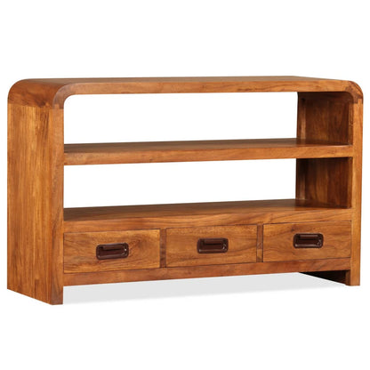 TV-Schrank Massivholz Akazie 90x30x55 cm