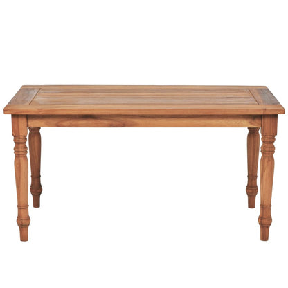 Batavia Couchtisch Kolonialstil Teak 90 x 50 x 45 cm