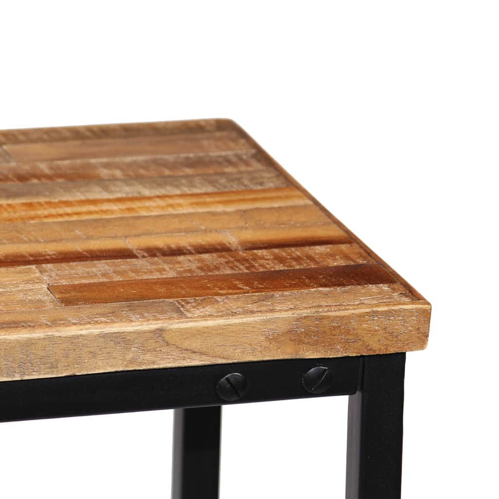 Konsolentisch Recyceltes Massivholz Teak 90 x 30 x 76 cm