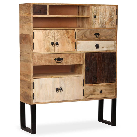 Sideboard Mangoholz Massiv 100 x 30 x 130 cm