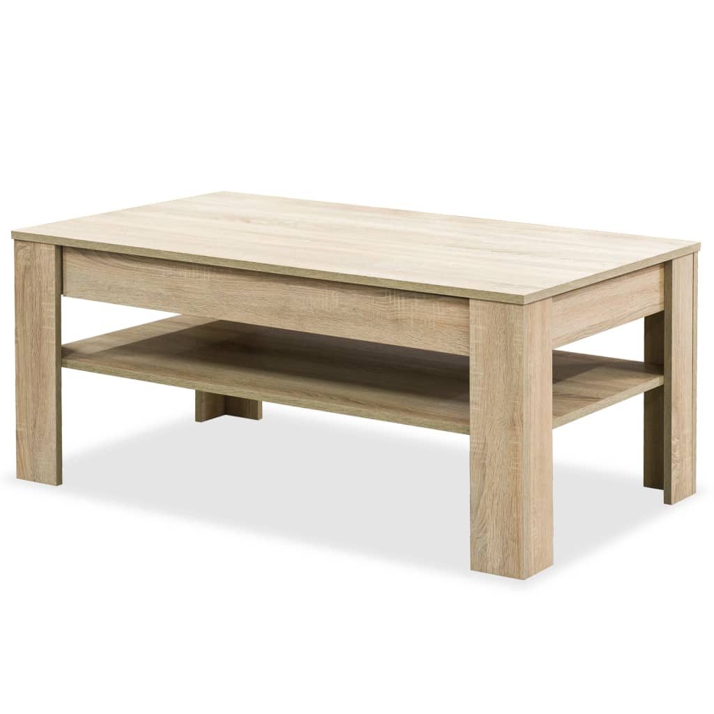 Couchtisch Holzwerkstoff 110x65x48 cm Eiche