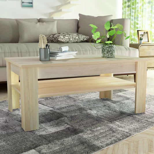 Couchtisch Holzwerkstoff 110x65x48 cm Eiche