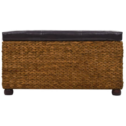 Bench set 2-piece seagrass brown