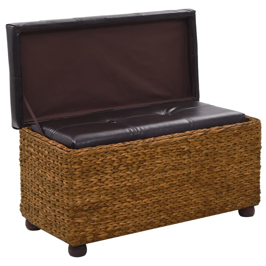 Bench set 2-piece seagrass brown