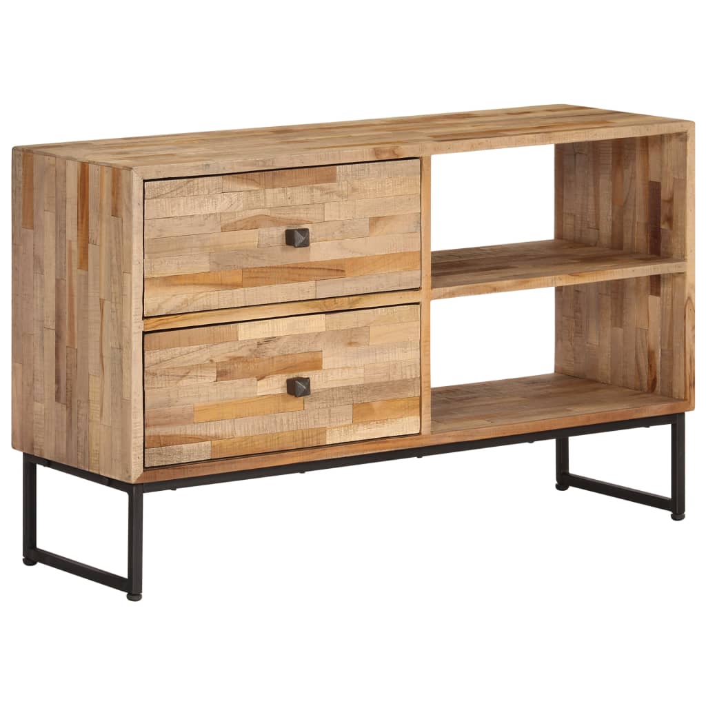 TV-Schrank Recyceltes Teakholz 90x30x55 cm