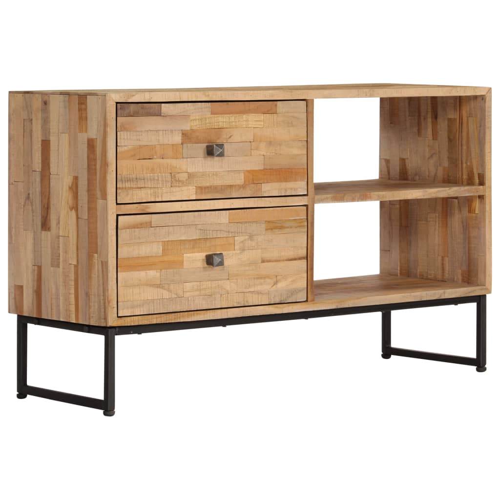 TV-Schrank Recyceltes Teakholz 90x30x55 cm