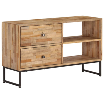 TV-Schrank Recyceltes Teakholz 90x30x55 cm