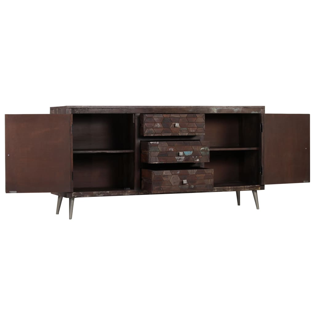 Sideboard Altholz Massiv 160x40x80 cm