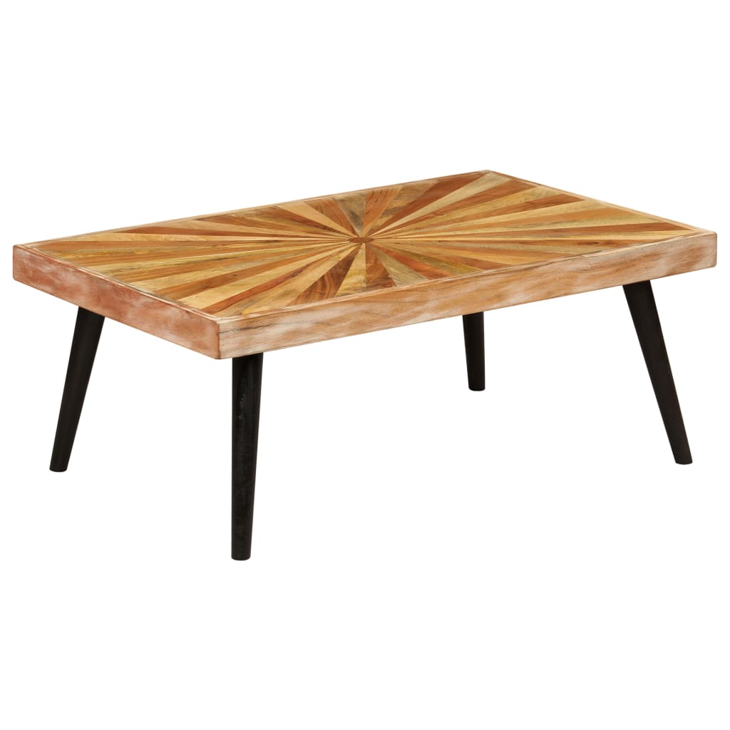 Couchtisch Massivholz Mango 90x55x36 cm