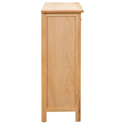 Wine cabinet 72x32x90 cm solid oak