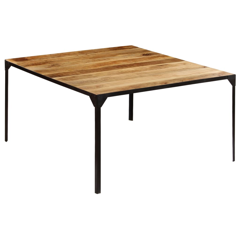 Esstisch 140x140x76 cm Massivholz Mango