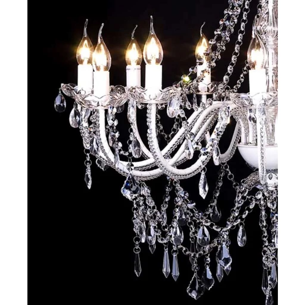 Chandelier with 1600 crystals