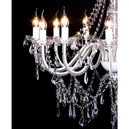 Chandelier with 1600 crystals