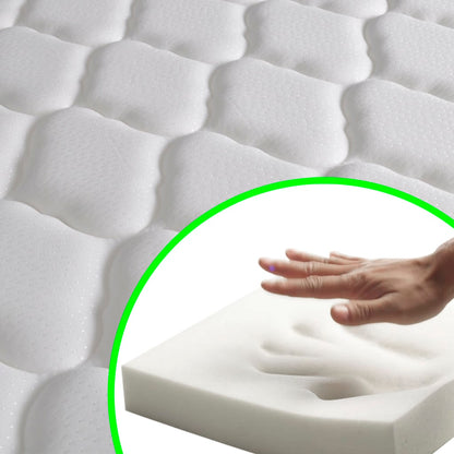 Memory foam mattress 200×160×17 cm