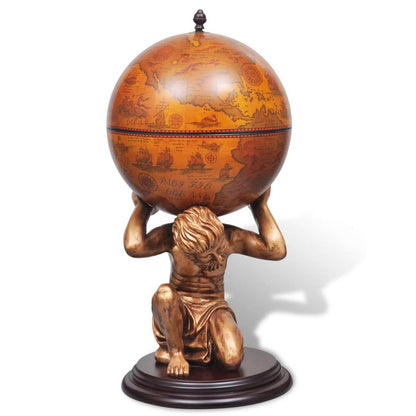 Globe Bar Atlas 42×42×85 cm