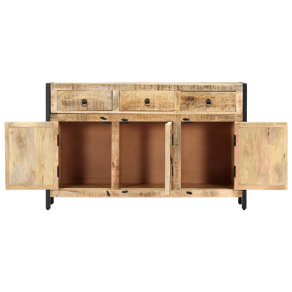 Sideboard 120x35x76 cm Massivholz Mango