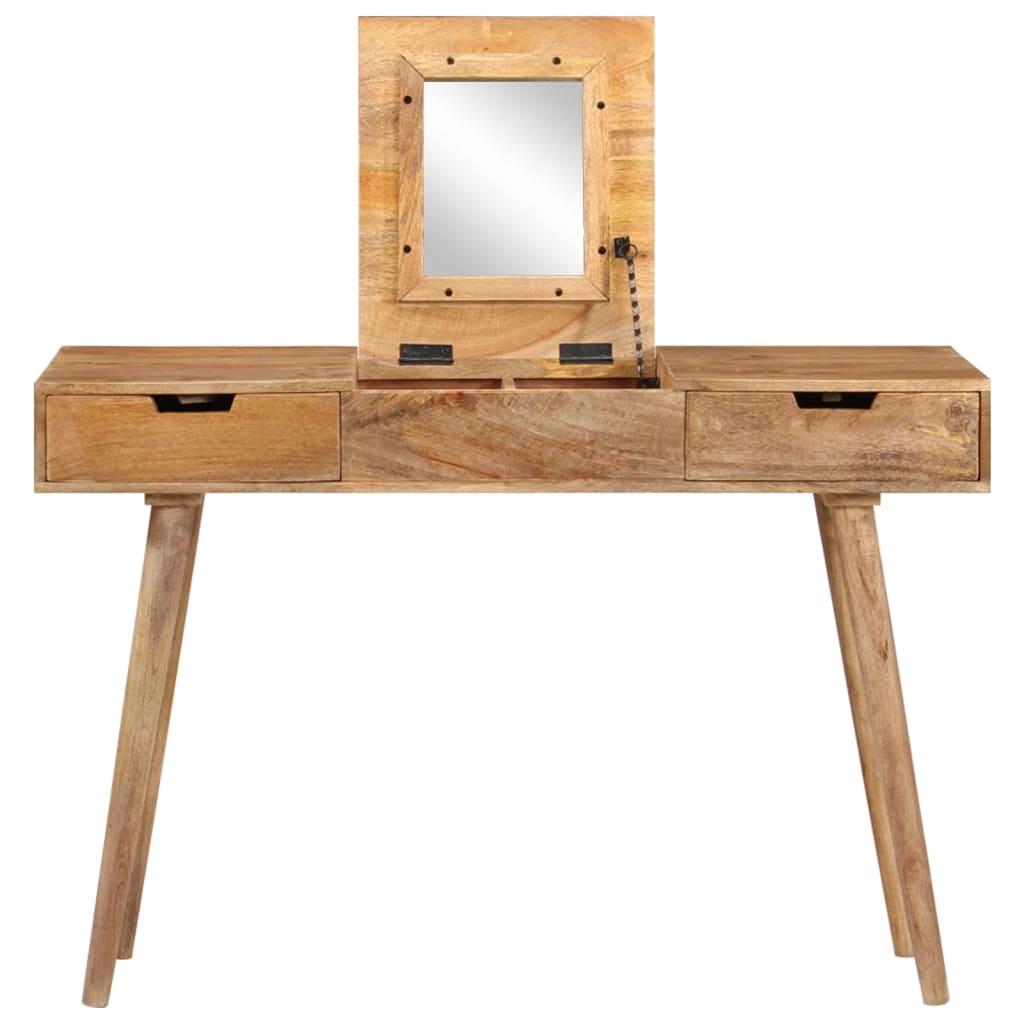 Dressing table 112x45x76 cm solid mango wood