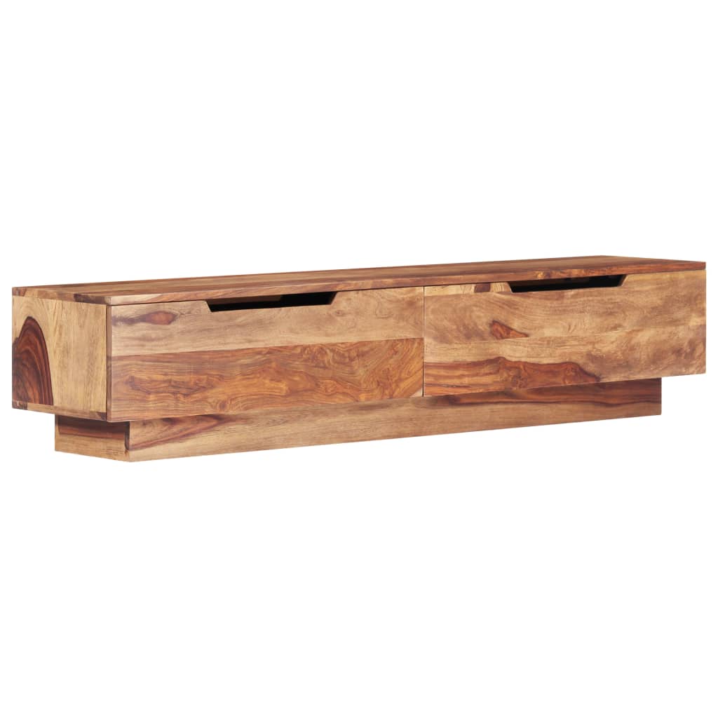 TV-Schrank 145x30x30 cm Massivholz