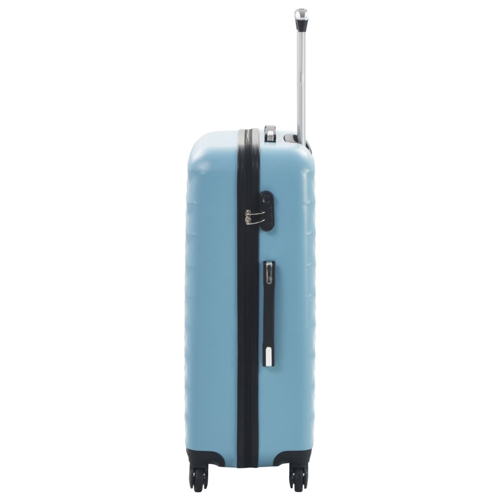 Hartschalen-Trolley-Set 3 Stk. Blau ABS