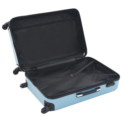 Hartschalen-Trolley-Set 3 Stk. Blau ABS