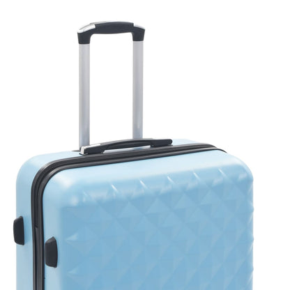 Hartschalen-Trolley-Set 3 Stk. Blau ABS