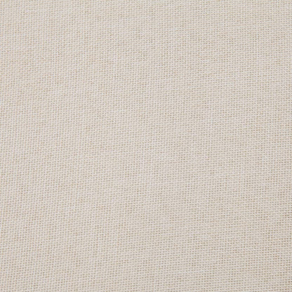 Bank mit Staufach 116 cm Creme Polyester