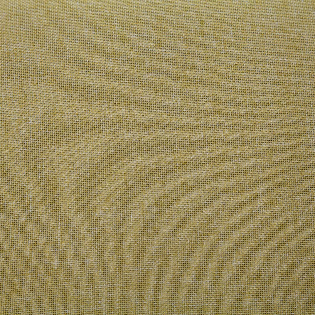 Bank mit Staufach 116 cm Grün Polyester