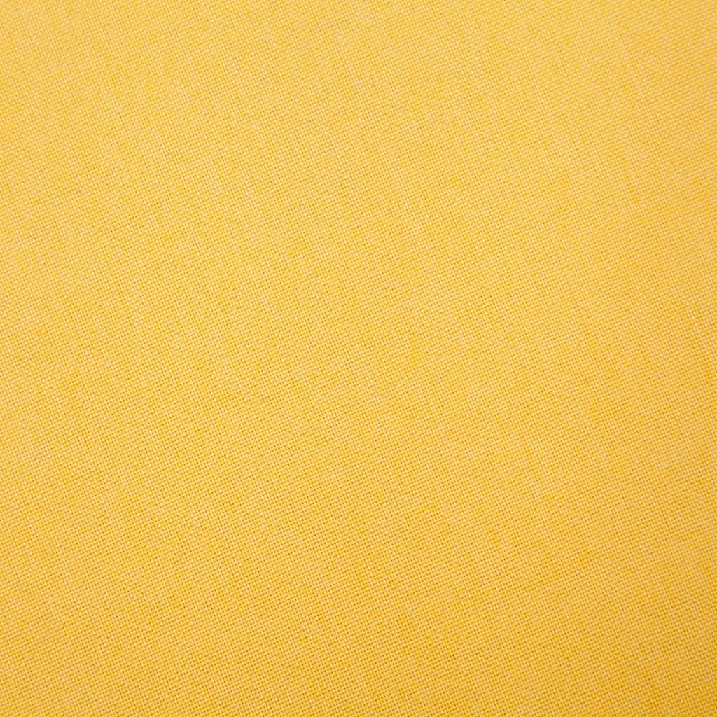 2-seater sofa fabric yellow